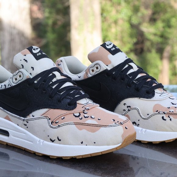 Nike Air Max 1 Premium Beach Camo Custom - Picture 11 of 14